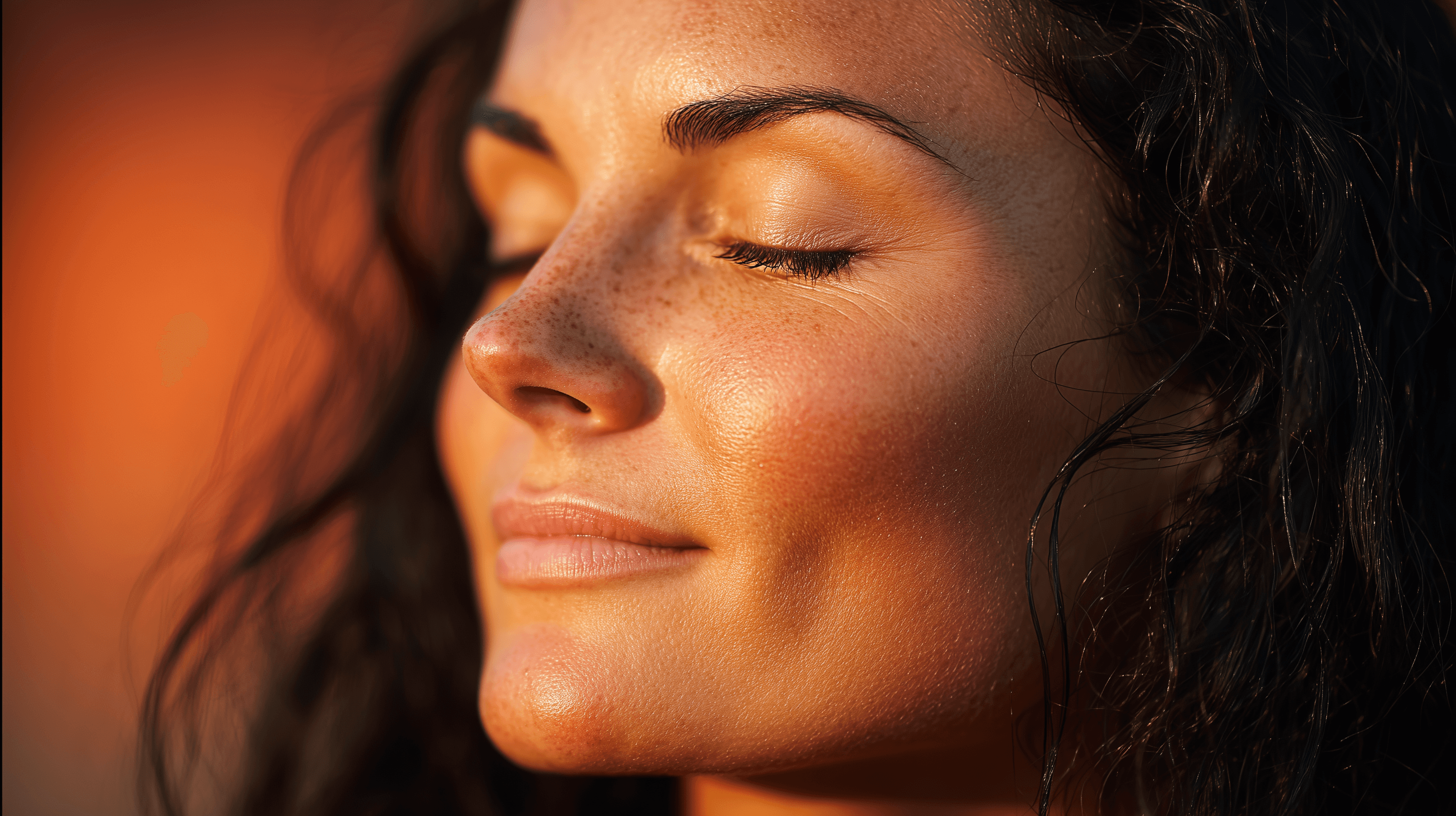 Golden hour light representing the Rejūv brand story